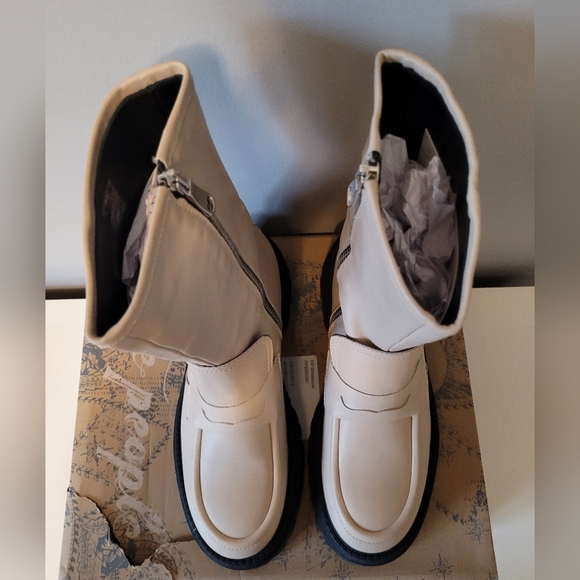 Free People Madison Loafer Boot In Afterglow, BNWT, Size 39 - Picture 5 of 12